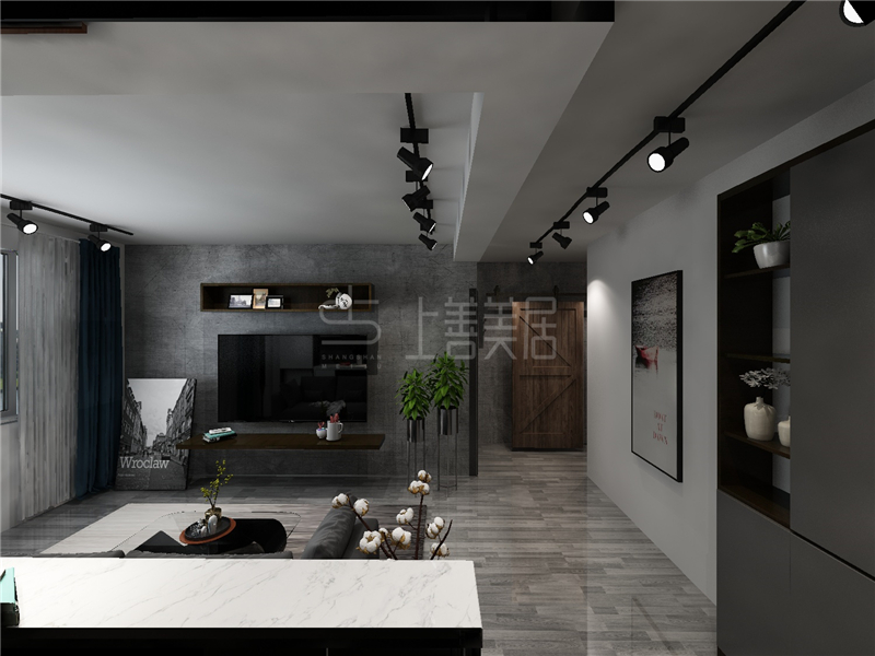 上城浩林園89平現(xiàn)代極簡(jiǎn)