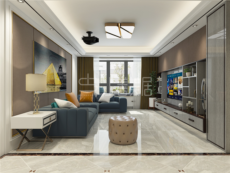 榮盛華府160平現(xiàn)代風(fēng)格