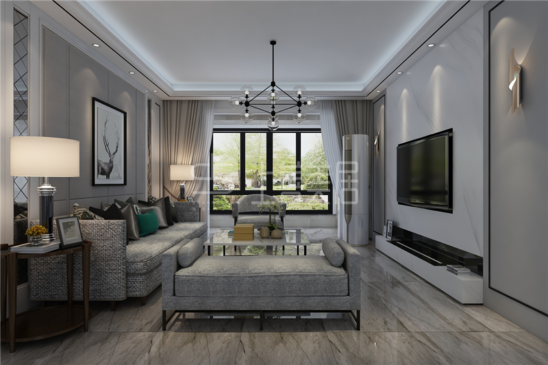 天河悅城/138平/現(xiàn)代風(fēng)格