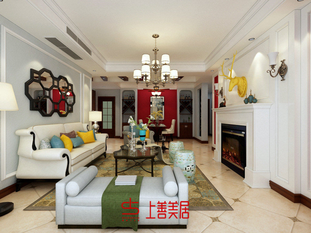 國(guó)際城148平美式田園