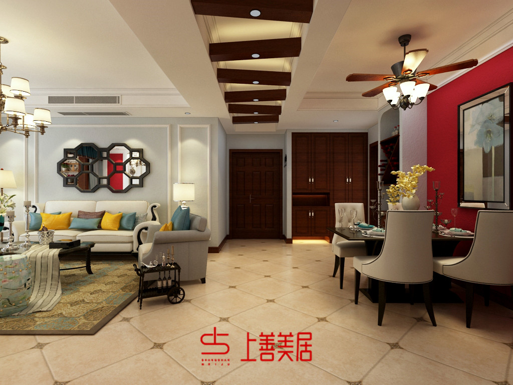 國(guó)際城148平美式田園