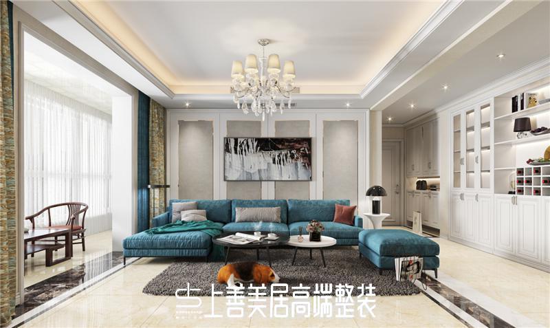 建和園120平現(xiàn)代裝修效果圖