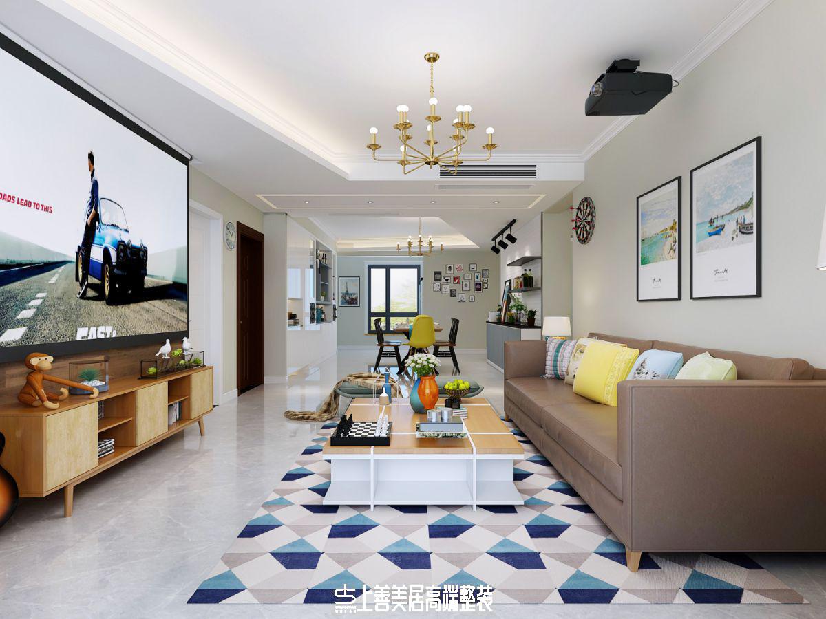 保利西悅春天130平裝修效果圖