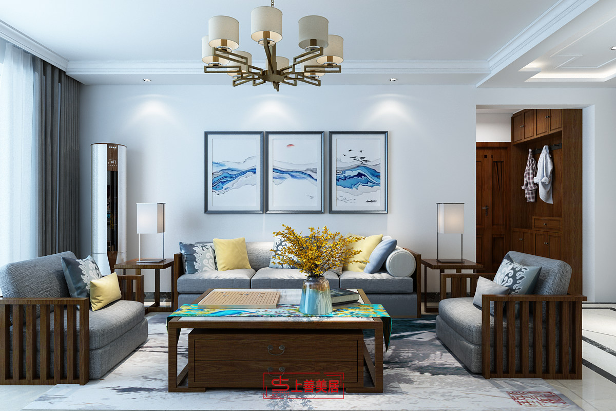 北聯(lián)二所/新中式裝修/170㎡