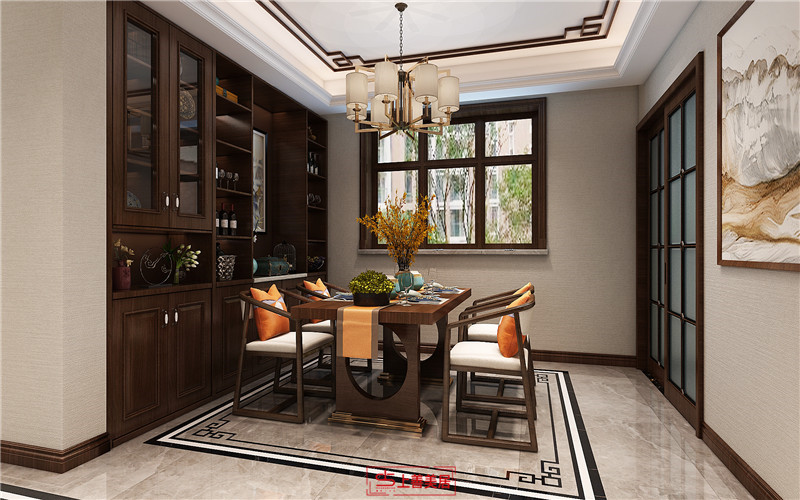 天河悅城/140㎡/中式