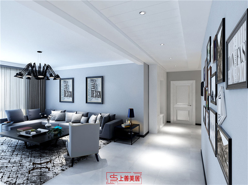 瀚唐/125㎡/北歐風(fēng)