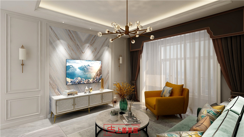 天海譽(yù)天下/90㎡/法式風(fēng)格