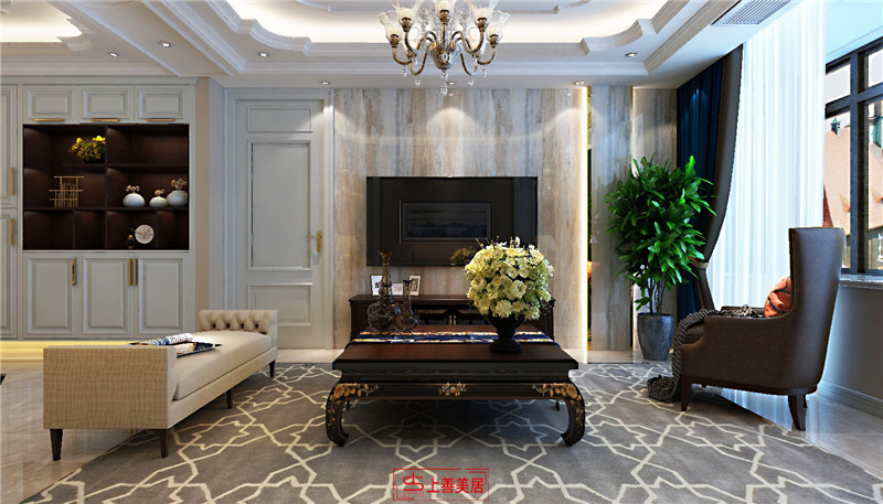 古運(yùn)碼頭/130㎡/美式古典