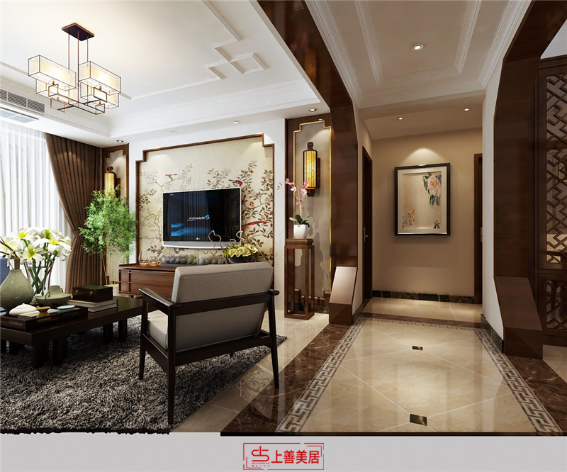 潤(rùn)德天悅城/128平米/新中式