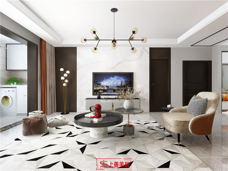 鳳凰府/130㎡/現(xiàn)代輕奢