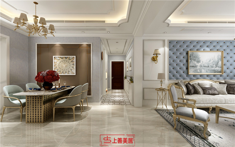 瀚唐三期/135㎡/法式輕奢