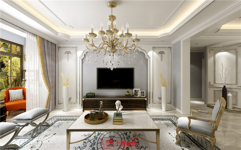 瀚唐三期/135㎡/法式輕奢