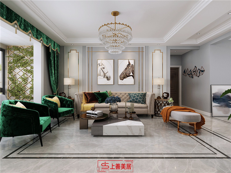 盛邦六區(qū)/139㎡/現(xiàn)代輕奢