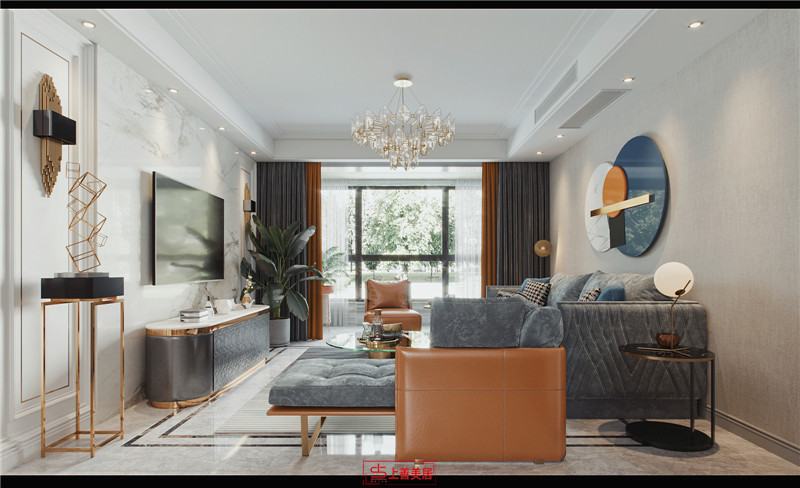 匯君城/現(xiàn)代輕奢/130㎡