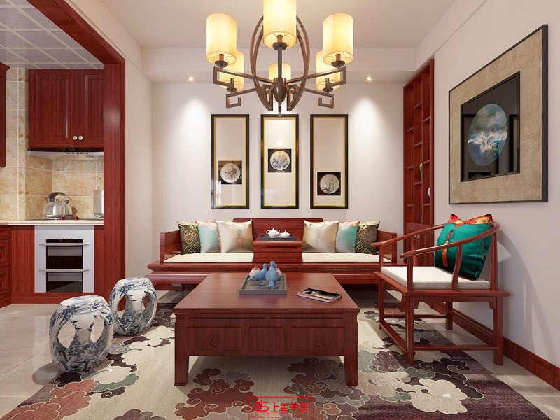 林蔭大院/100㎡/新中式