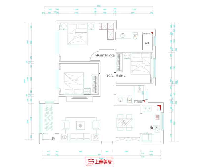 金科博翠園/128㎡/新中