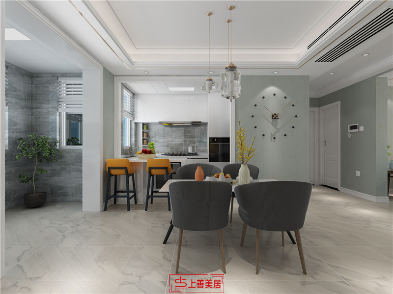 榮盛城/135㎡/現(xiàn)代簡約