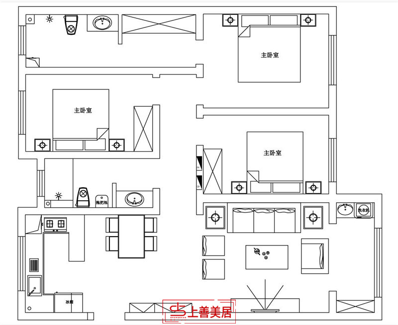 維多利亞/135㎡/簡中