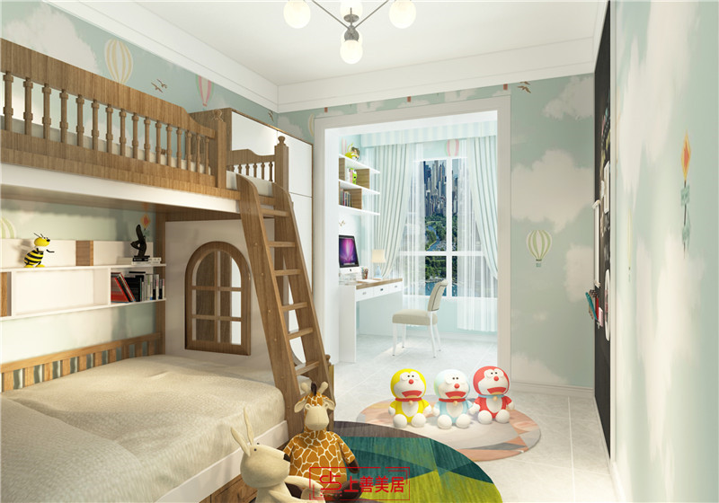 潤德天悅城/138㎡/輕奢風(fēng)格