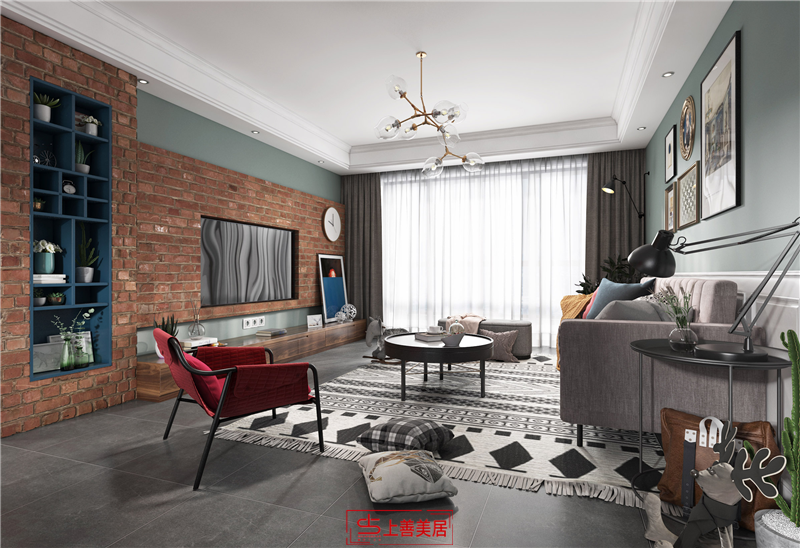 融創(chuàng)中心/127㎡/工業(yè)風(fēng)