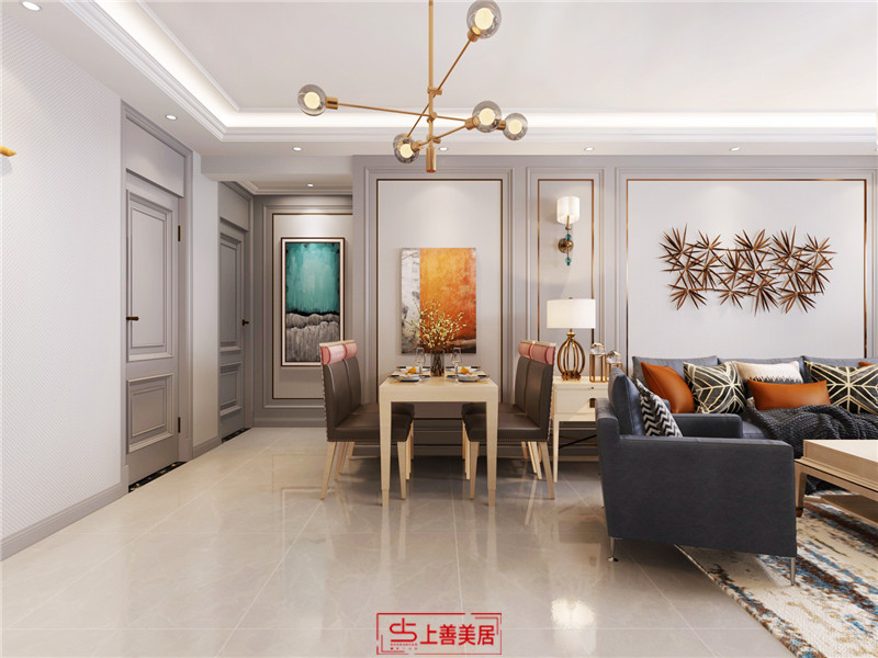 中基禮域/140㎡/美式