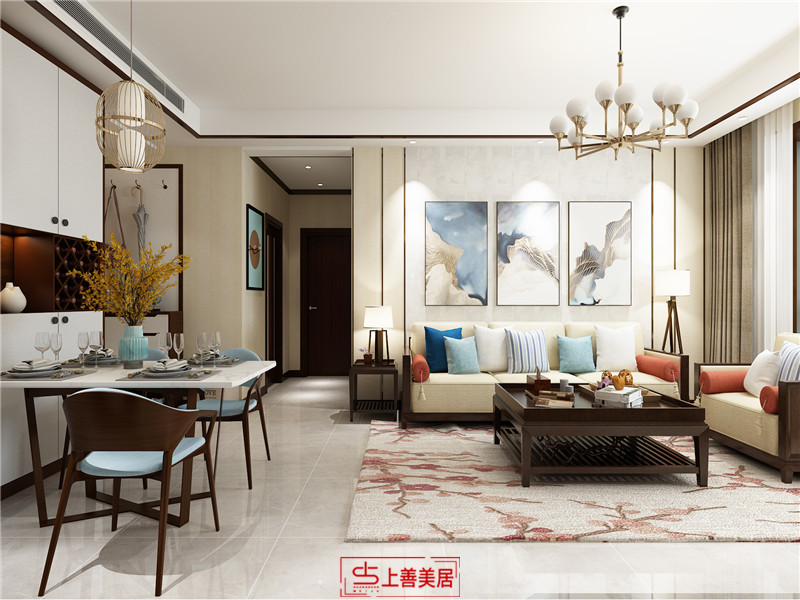 榮盛城/110㎡/新中式