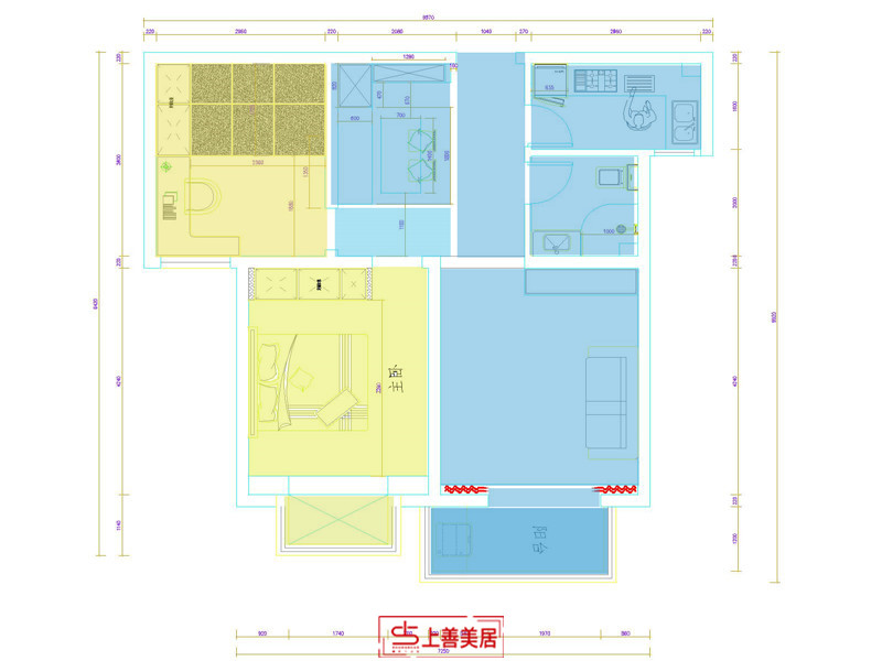 樂嘉名苑/88㎡/北歐