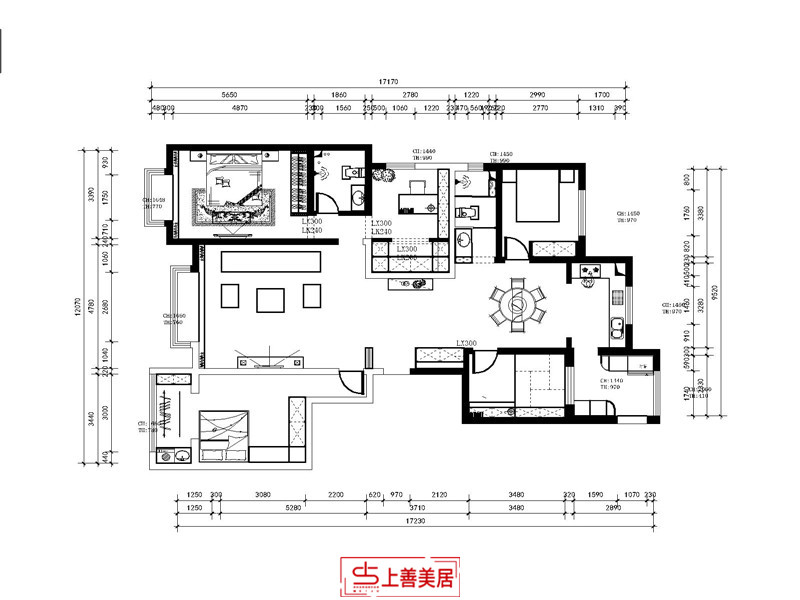 帝王國(guó)際/190㎡/美式