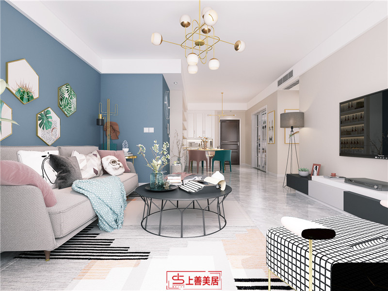 福美國(guó)際/135㎡/現(xiàn)代簡(jiǎn)約