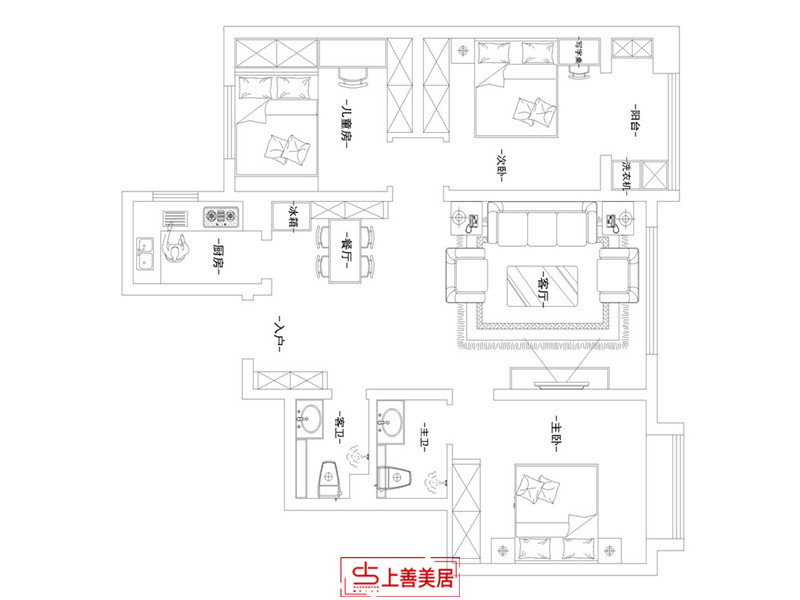 友林國際/115㎡/現(xiàn)代