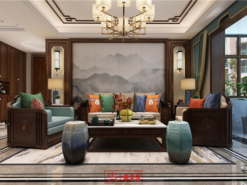 天河悅城/140㎡/中式