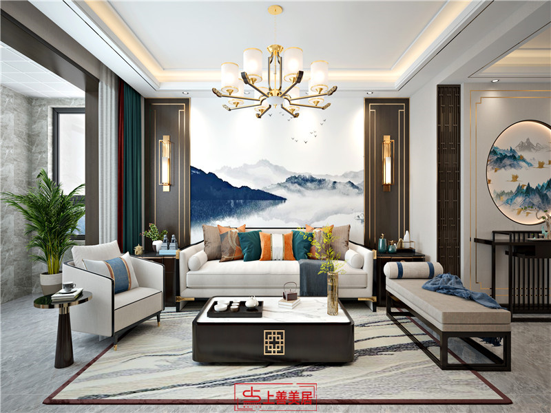 盛世華庭/130㎡/新中式