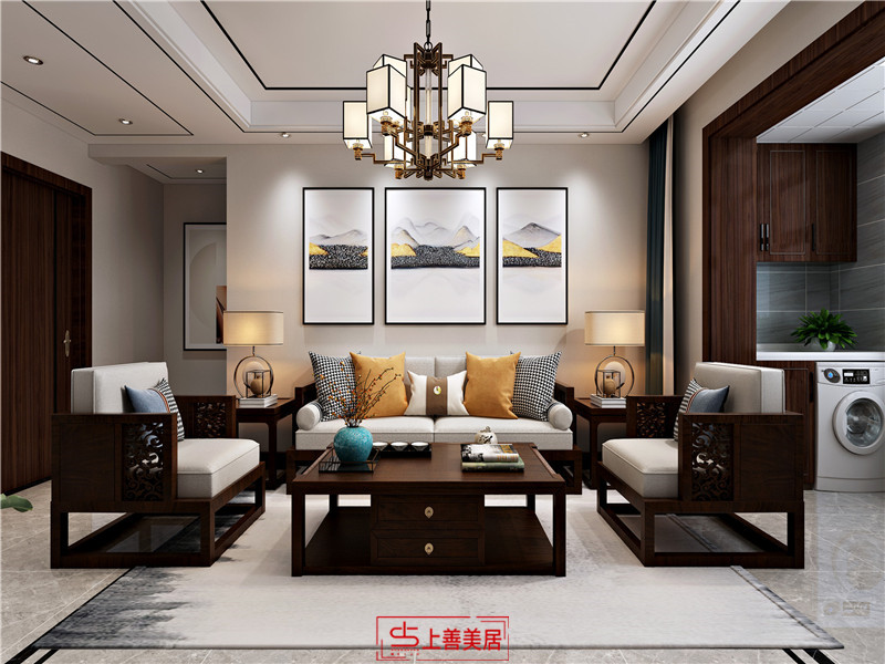 潤(rùn)都榮園/120㎡/中式