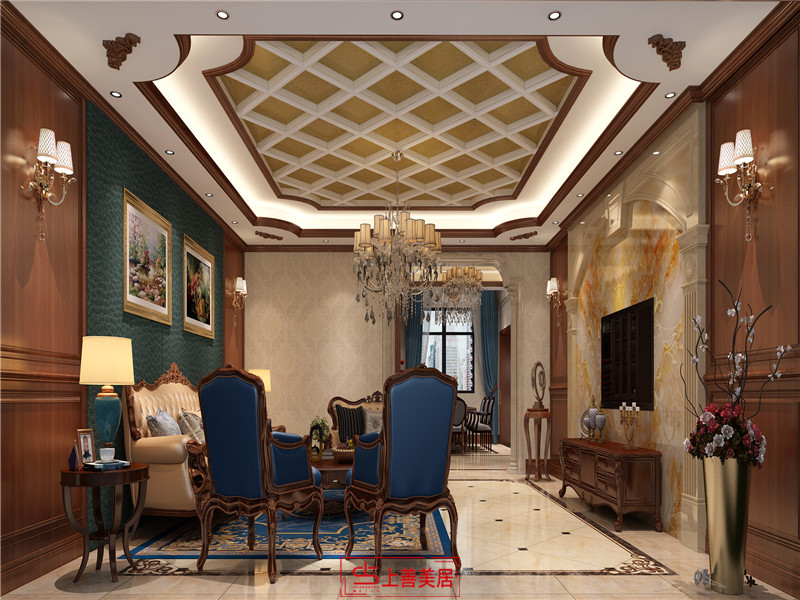 壹號公館/300㎡/美式