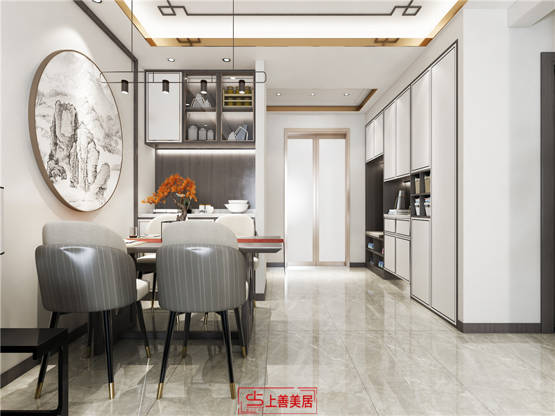 國(guó)赫天著/95㎡/新中式