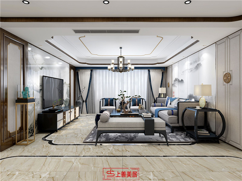 帝王國際/120㎡/新中式