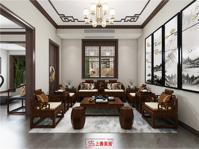 萬(wàn)和名著/190平/新中式