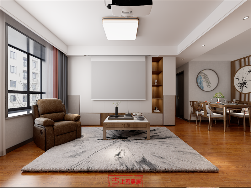 盛世天驕/109㎡/新中式風格