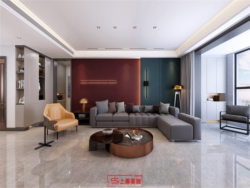 融創(chuàng)中心/210㎡/意式極簡風(fēng)