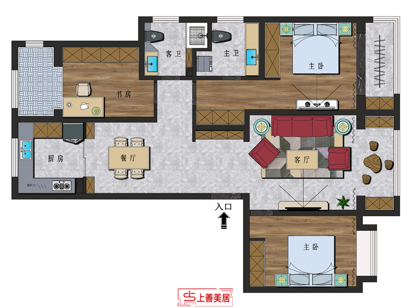 融創(chuàng)中心/現(xiàn)代/155㎡