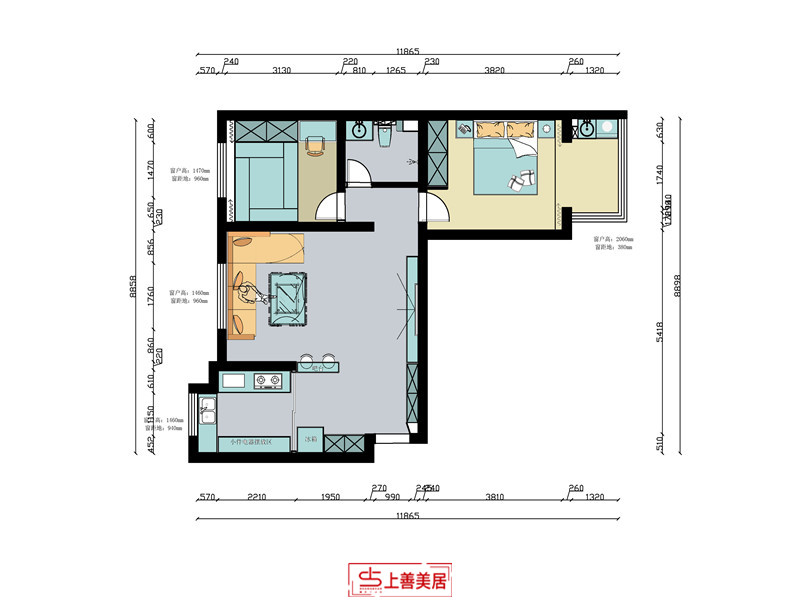 長宏錦園/90㎡/現(xiàn)代風(fēng)