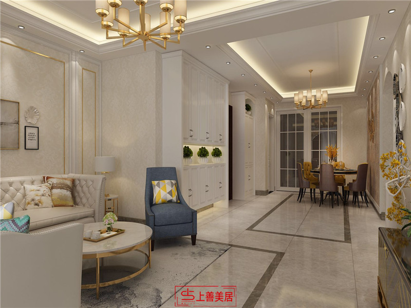 秀水名邸/130㎡/簡(jiǎn)歐