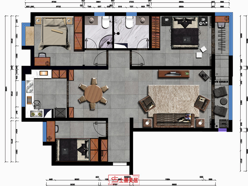 松陽東苑/130㎡/現(xiàn)代