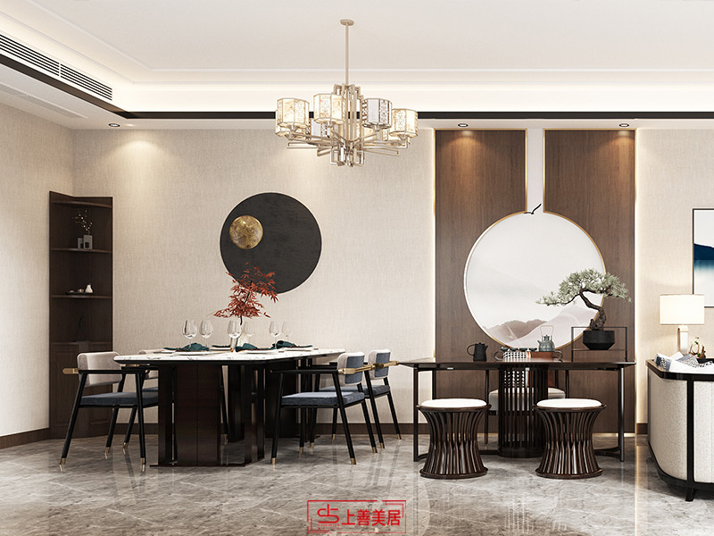 龍湖天宸原著/180㎡/新中式