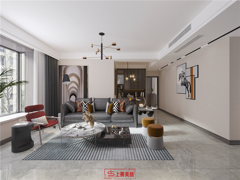 翰林觀天下/140㎡/現(xiàn)代