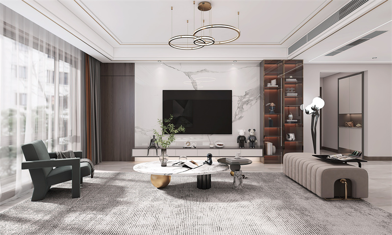 萬(wàn)橡府/140㎡/現(xiàn)代簡(jiǎn)約