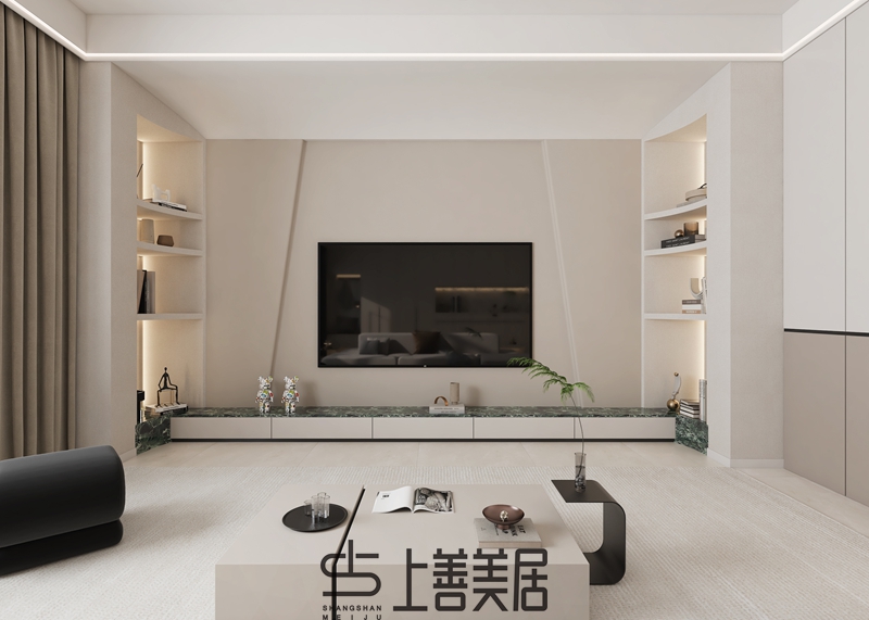 銅冶200㎡自建房現(xiàn)代風格裝修設計