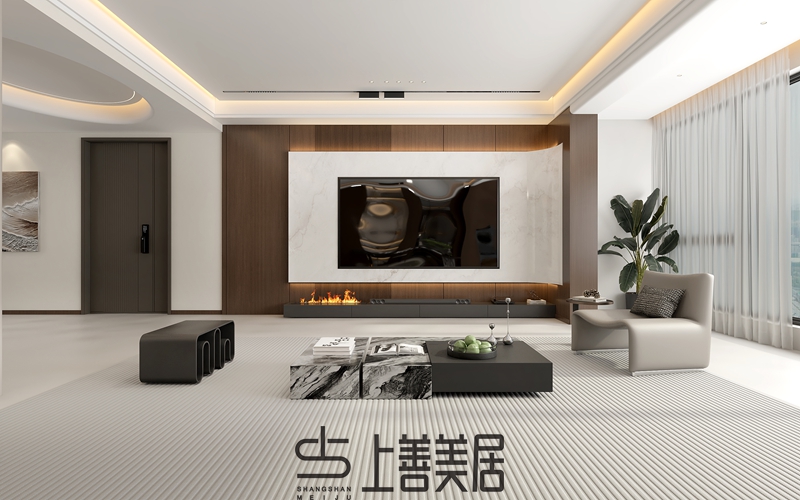 錦繡壹品200平意式輕奢裝修效果圖