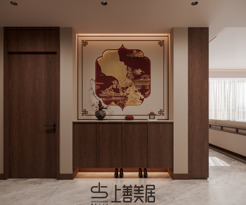 豐瑞苑四室兩廳宋式美學(xué)裝修設(shè)計(jì)