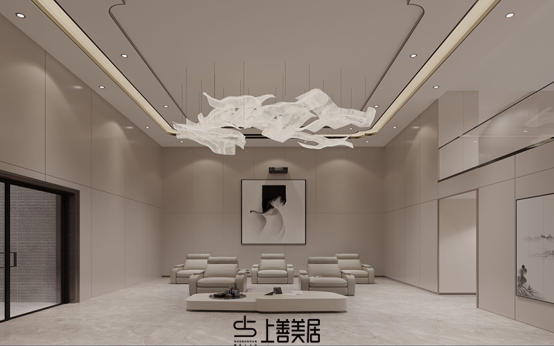 榮盛御府350平現(xiàn)代簡約風格案例